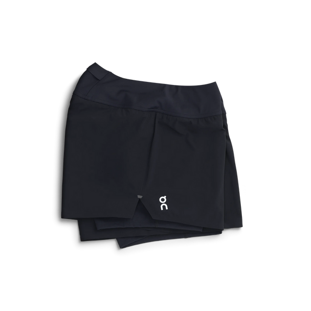 ON-RUNNING RUNNING SHORTS WOMAN - SIZE: WOMEN S - BLACK New