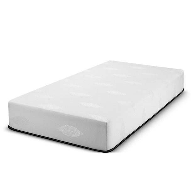 BEST TO REST MEMORY FOAM MATTRESS COOL GEL-INFUSED SOFT 30 X 74 - WHITE