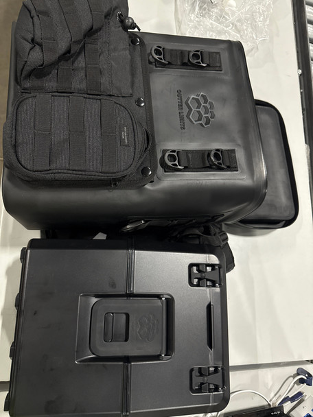 OUTTER LIMITS GEAR VAULTPACK BACKPACK COOLER BAG INSULATED PORTABLE - BLACK