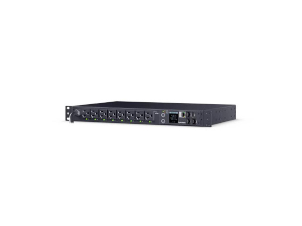 CyberPower PDU41023 Single Phase 100 - 120 VAC 30A Switched PDU - 16 Outlets, 12