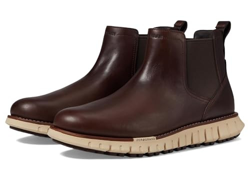 C38695 COLE HAAN MEN'S ZEROGRAND REMASTERED DARK COFFEE/OXFORD TAN SIZE 10