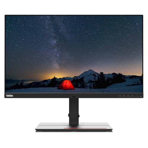 LENOVO THINKVISION P27U-20 27" 4K UHD WLED LCD MONITOR -17.2-17.4 lbs-RARE BLACK