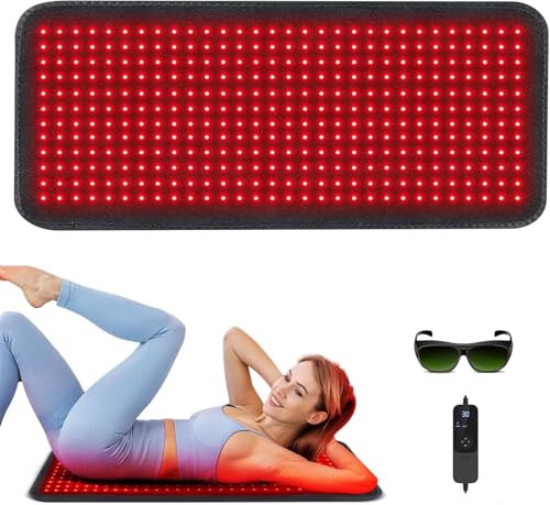 Red Light Therapy Mat for Body - 360 LEDs Large Red & Infrared Light Therapy