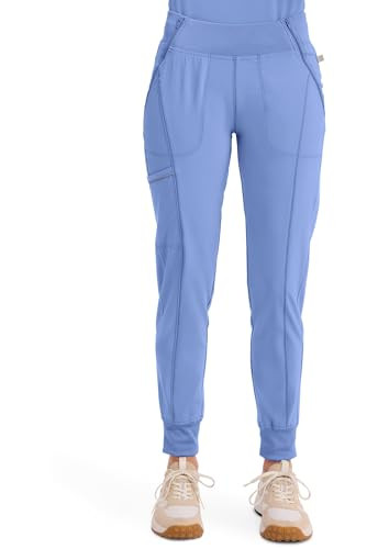 Cherokee Infinity Womens Scrub Jogger Pants Mid Rise Wicking XL PETITE - CIEL