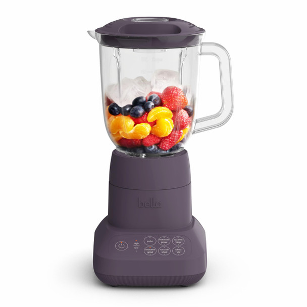 BELLA 10 SPEED COUNTERTOP BLENDER JUICER & SMOOTHIE MAKER YB-009C - PLUM