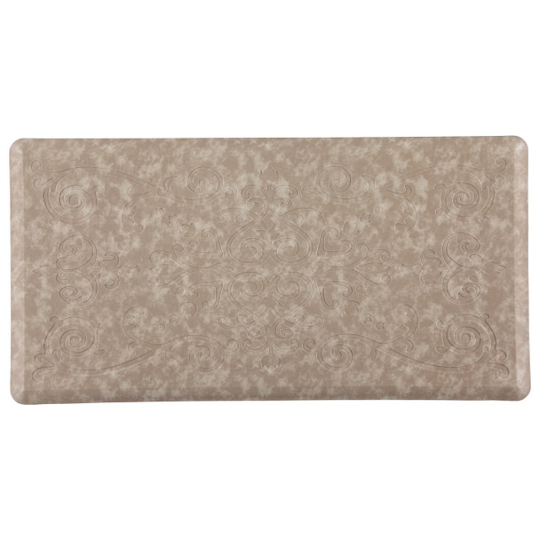 J&V TEXTILES Medallion Embossed Kitchen Mat Cushioned Anti Fatigue Floor Mat New