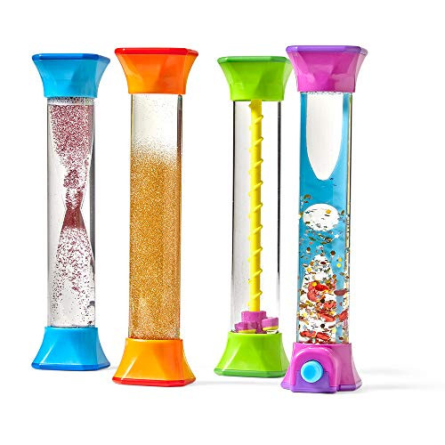 HAND2MIND Sensory Fidget Tubes, Sensory Toys, Deal Toys, Quiet Fidget - 92419