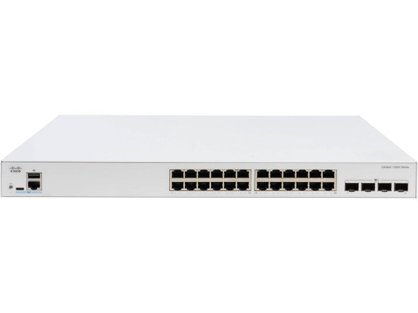 Cisco C1300X-24T-4X Ethernet Switch - 24 Ports - Manageable - Gigabit Ethernet,