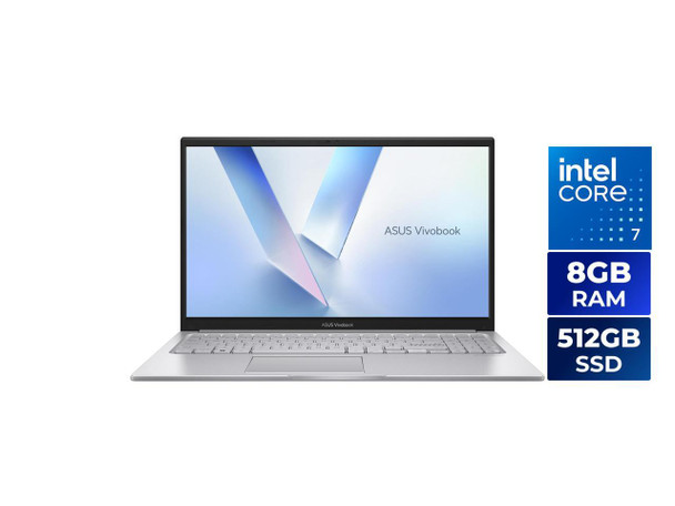ASUS VivoBook 15.6" Laptop Intel Core 7 150U - 8GB DDR4 RAM - 512GB SSD -
