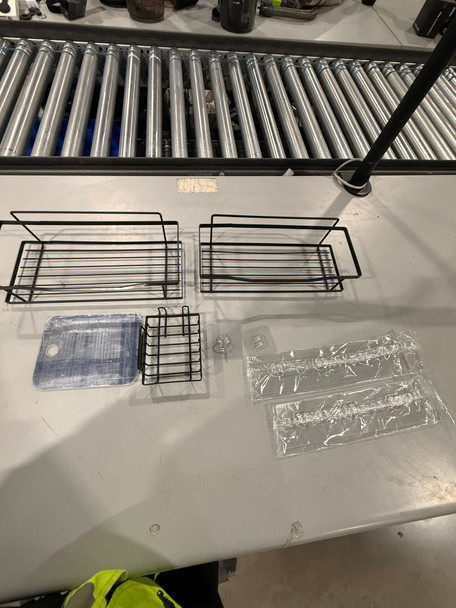 GENERIC 3 PIECE BATHROOM SOAP ORGANIZER - BLACK