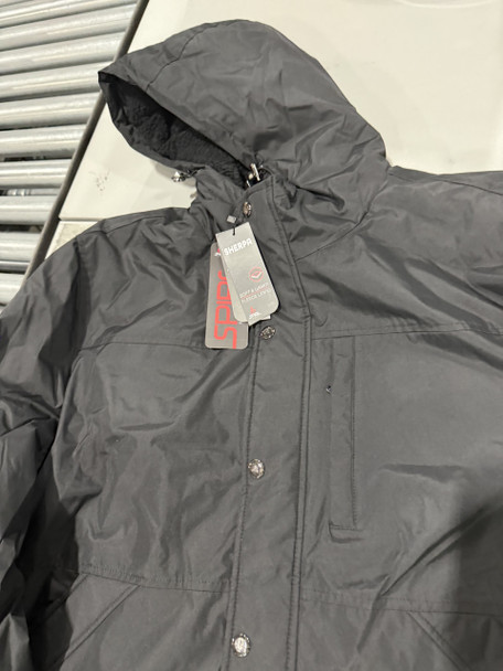 SPIRE BY GALAXY SHERPA SOFT & WARM FLEECE LINING JACKET - SIZE: MEN 3XL - BLACK New