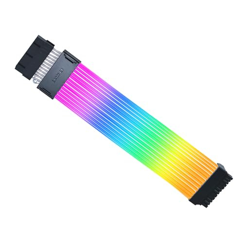 LIAN LI STRIMER WIRELESS 24-PIN RGB MOTHERBOARD POWER EXTENSION CABLE New