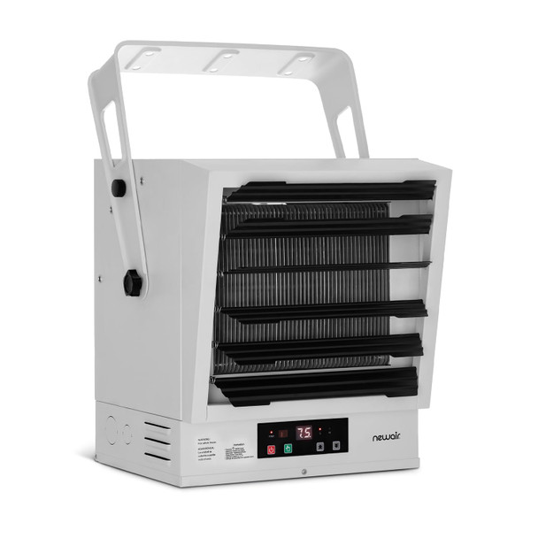 NEWAIR HARDWIRED ELECTRIC GARAGE HEATER 240 V - WHITE