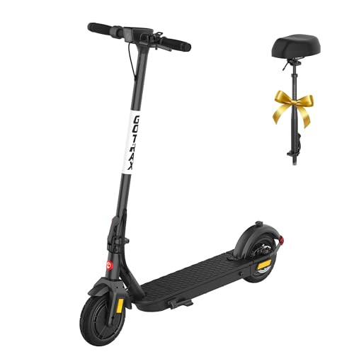 Gotrax Fusion Seat Electric Scooter for Adults, 8.5" Solid Tire Max