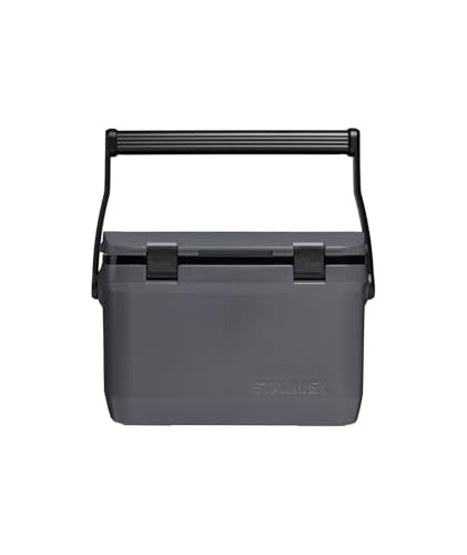 STANLEY ADVENTURE OUTDOOR COOLER | HEAVY DUTY CAMPING COOLER WITH HANDLE - BLACK