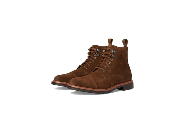 COLE HAAN CHAMBERLIN GRAND CAP TOE BOOTS MEN'S BOOTS SPICED SIZE: MEN 11 - BROWN