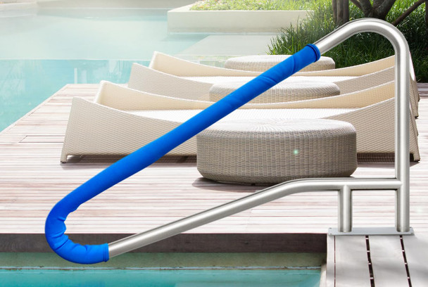 IDZO POOL RAIL 55X32 POOL RAILING 304 S/S 250LBS LOAD FBA1 - SILVER