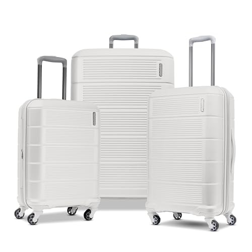 AMERICAN TOURISTER STRATUM 2.0 EXPANDABLE HARDSIDE LUGGAGE 3-Piece Set - WHITE
