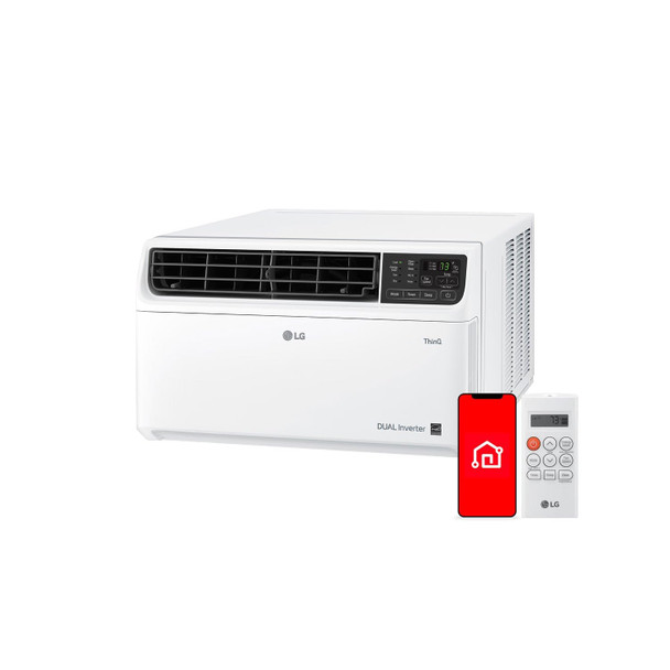 LG 10,000 BTU, SMART WI-FI ENABLED WINDOW AC, LW1022IVSM - WHITE
