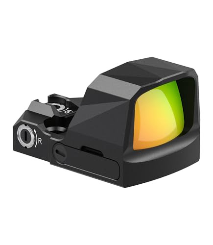 VOTATU PMD505-R MICRO RED DOT FOR RMS/RMSC FOOTPRINT - BLACK