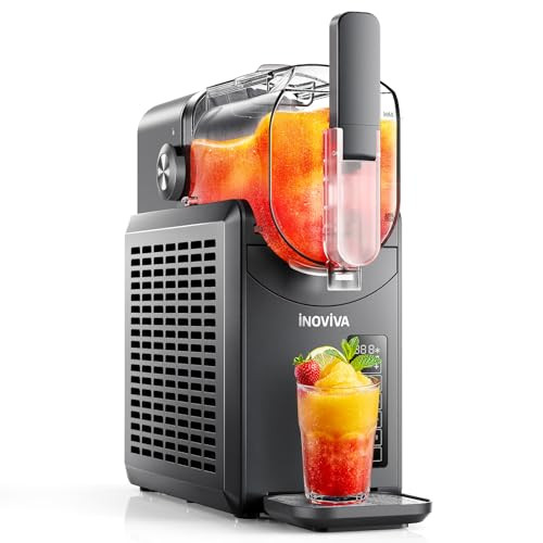 INOVIVA S2.1 Slushie Machine, No Ice Needed, 88oz - Gray