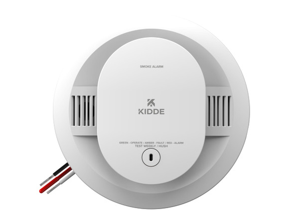 KIDDE SMOKE DETECTOR HARDWIRED AA BATTERY BACKUP INTERCONNECTABLE 20SAR - WHITE New