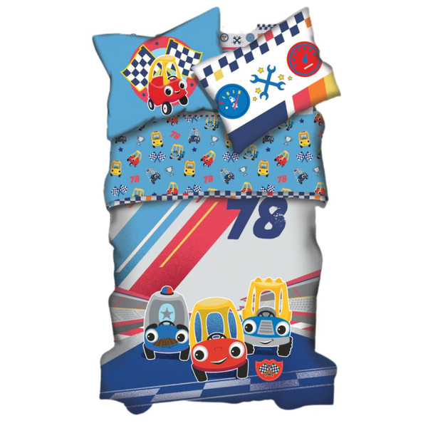 Little Tikes 4 Piece Toddler Bed Set – Kids Super Soft Reversible Microfiber