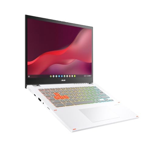 ASUS CHROMEBOOK VIBE CX34 FLIP CLOUD,14" FHD I5-1235U 8GB 256GB SSD, WHITE New