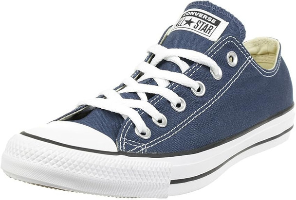 CONVERSE LOW-TOP SNEAKERS UNISEX - SIZE: MEN 8.5 WOMEN 10.5 - NAVY