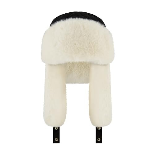 SPYDER WOMEN'S QUILTED INSULATED NYLON TRAPPER HAT - BLACK - SIZE WOMEN'S OSFM New