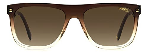267/S CARRERA UNISEX ADULT SUNGLASSES - SHADED BROWN/BEIGE/BROWN