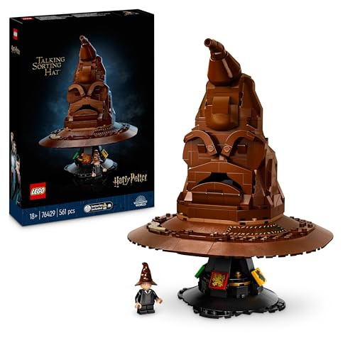 LEGO HARRY POTTER THE TALKING MAGIC SORTING HAT SET - MULTI New