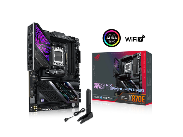 ASUS ROG STRIX X870E-E GAMING WIFI7 NEO, AMD ATX motherboard, 18+2+2 power