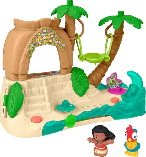 Fisher Price - Little People Disney Princess Moana Adventure Village Playset New