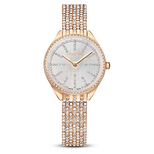 SWAROVSKI ATTRACT METAL BRACELET ROSE GOLD TONE FINISH