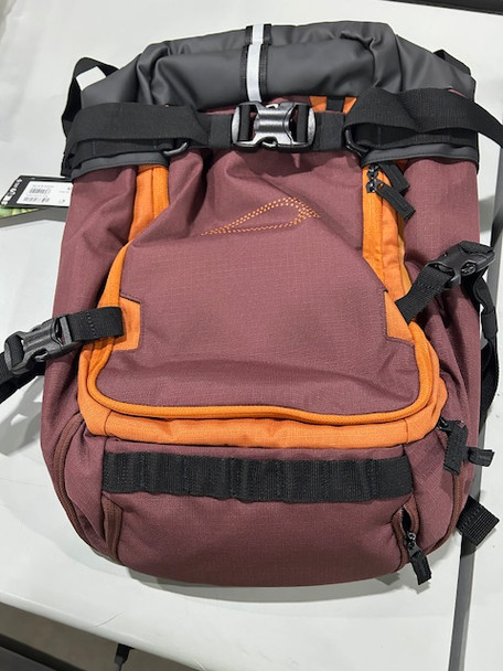 OAKLEY ZAINO OAKLEY PEAK RC 25L ROSSO SCURO ARANCIONE NERO - BURGANDY,ORANGE
