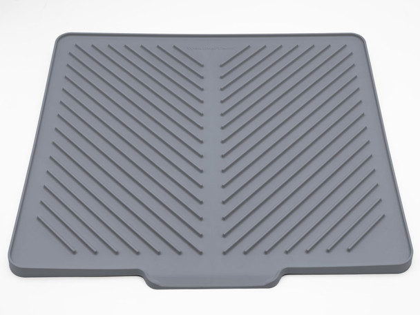 WEATHERTECH DISHMAT DRAIN DRIP DRY HAND-WASHED 16"X18" - SLATE