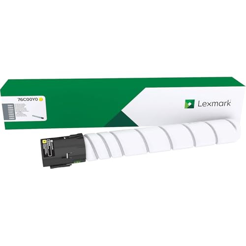 Lexmark 76C00Y0 Toner Cartridge, for CS92x, CX92x - Yellow New