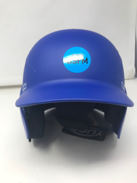 TUCII NEW SCHUTT TUCCI XR1 AIR BASEBALL BATTER'S HELMET JUNIOR OSFM - MATTE BLUE New