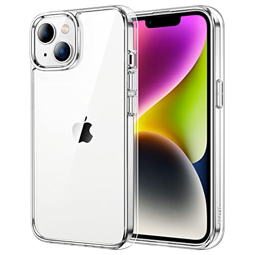 JETECH CASE IPHONE 14 6.1-INCH NON-YELLOWING SHOCKPROOF BUMPER COVER - CLEAR