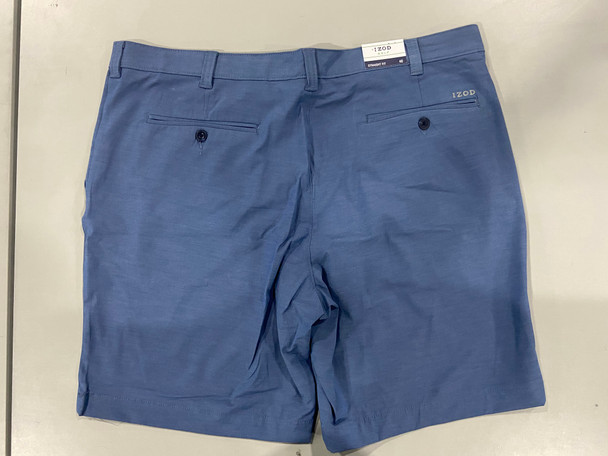 IZOD GOLF SPORTS 40 STRAIGHT FIT - SIZE: MEN 40 - BLUE New