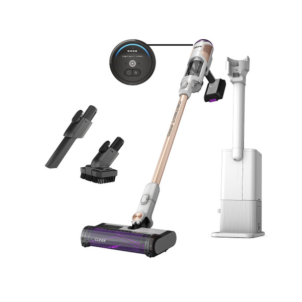 SHARK R-IW3511 DIRTDETECT PRO CORDLESS STICK VACUUM - WHITE/BRASS