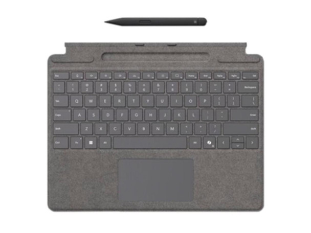 Microsoft Surface Pro Keyboard w/SlimPen - Commercial Platinum - 8X8-00164
