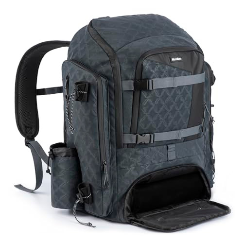 MZZNBEU LACROSSE BACKPACK 50L LARGE CAPACITY TWO STICK HOLDERS - GRAY/BLACK