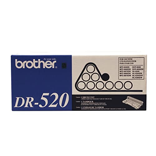 BROTHER GENUINE DR520 DRUM UNIT BLACK