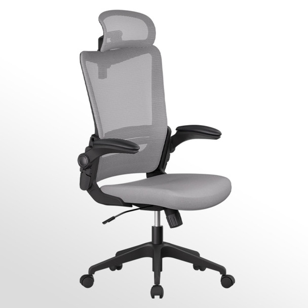 MOTOSTUHL C6 ERGONOMIC OFFICE CHAIR - GRAY