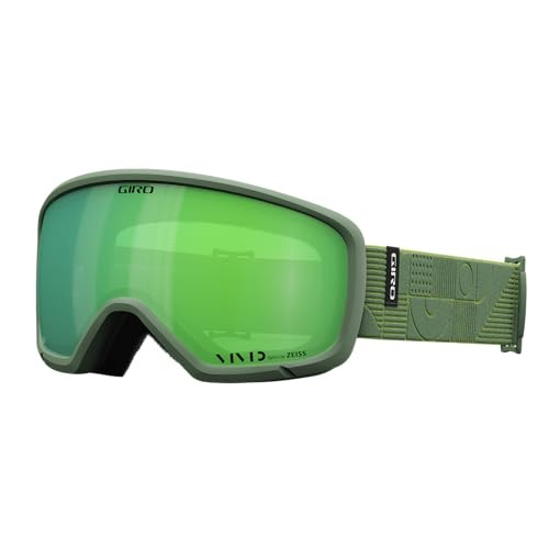 7162210 Giro unisex Giro Millie Snow Goggles Hedge Green Linocut
