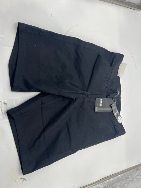 START FLEX COMFORT FOUR WAY STRETCH FABRIC SHORT - SIZE: MEN 30 - BLACK