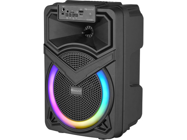 Supersonic IQ Sound IQ-2308BT Cyber Flex8 8" Portable Bluetooth Speaker w/ TWS,