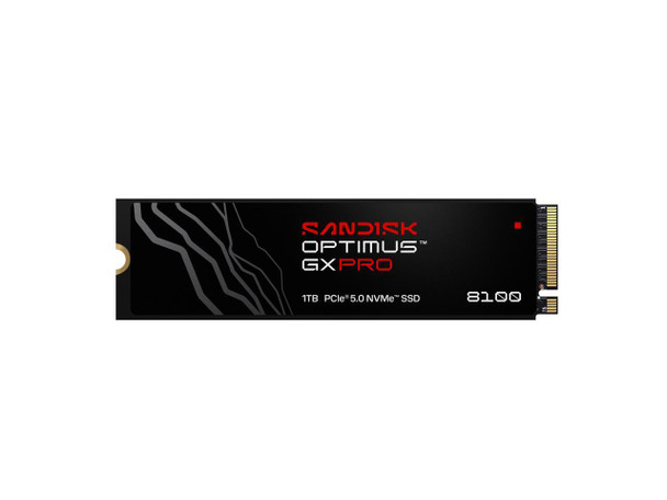 SanDisk Optimus GX PRO 8100 M.2 2280-S3-M 1TB PCI-Express 5.0 x4 3D NAND TLC